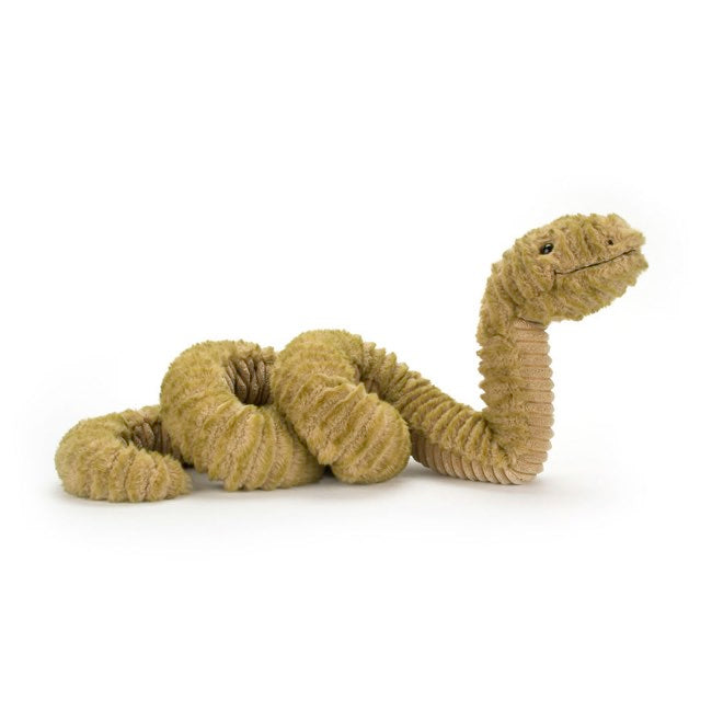 Jellycat Slither Snake Plush Toy - Soft & Cuddly Stuffed Animal for Kids & Adults | Perfect for Gifts, Nursery Decor, and Sensory Play