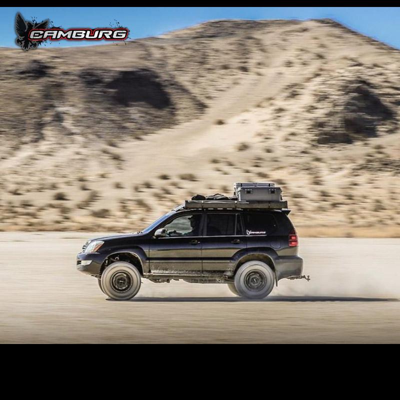 Lexus GX470 Camburg Fox 2.5 Performance Suspension Kit - Off-Road Upgrade for Adventure & Trail Riding