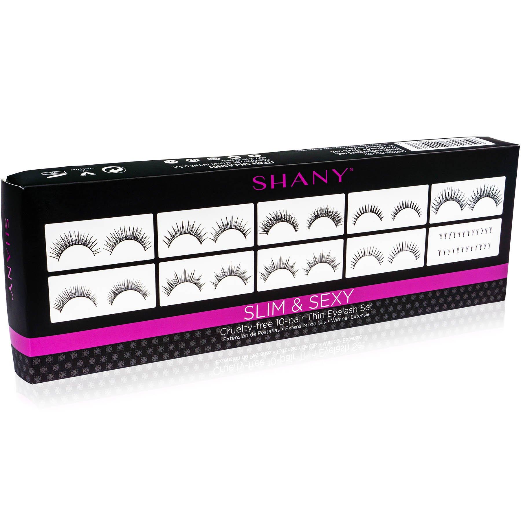 10 Pairs Reusable False Eyelashes Set - Natural & Dramatic Lashes for Day & Night Makeup - Perfect for Parties, Weddings, and Special Occasions