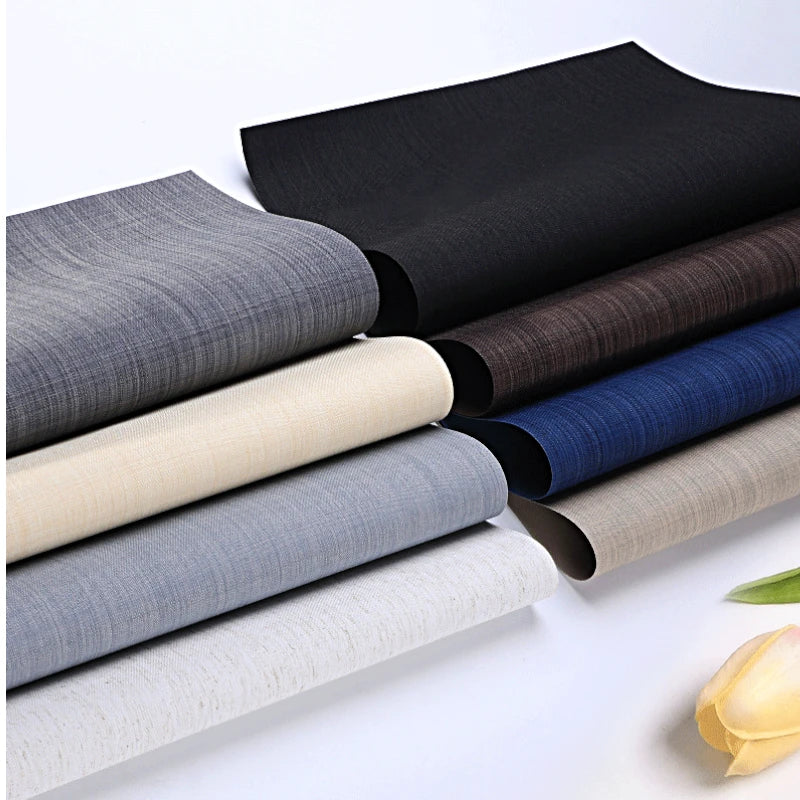 Blackout Roller Shades with Cassette - Alyssa Cotton Linen Window Blinds for Bedroom & Living Room - Light Blocking, Privacy, and UV Protection