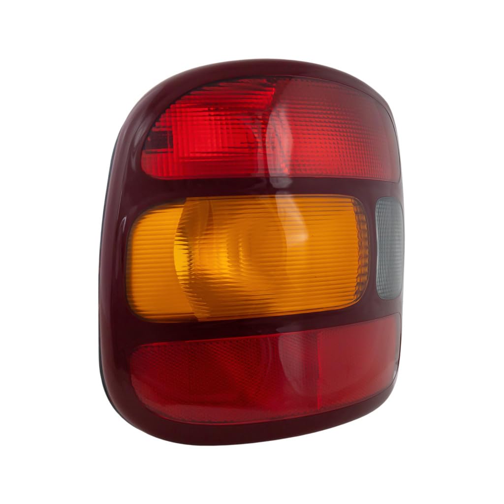 GMC Sierra 1500 1999-2005 Driver Side Tail Light Assembly - Replacement for GM2800136 & 19169012 | Stepside Lens and Housing | Durable Aftermarket Part for Improved Visibility & Safety | Perfect for Night Driving, Towing, and Off-Road Adventures