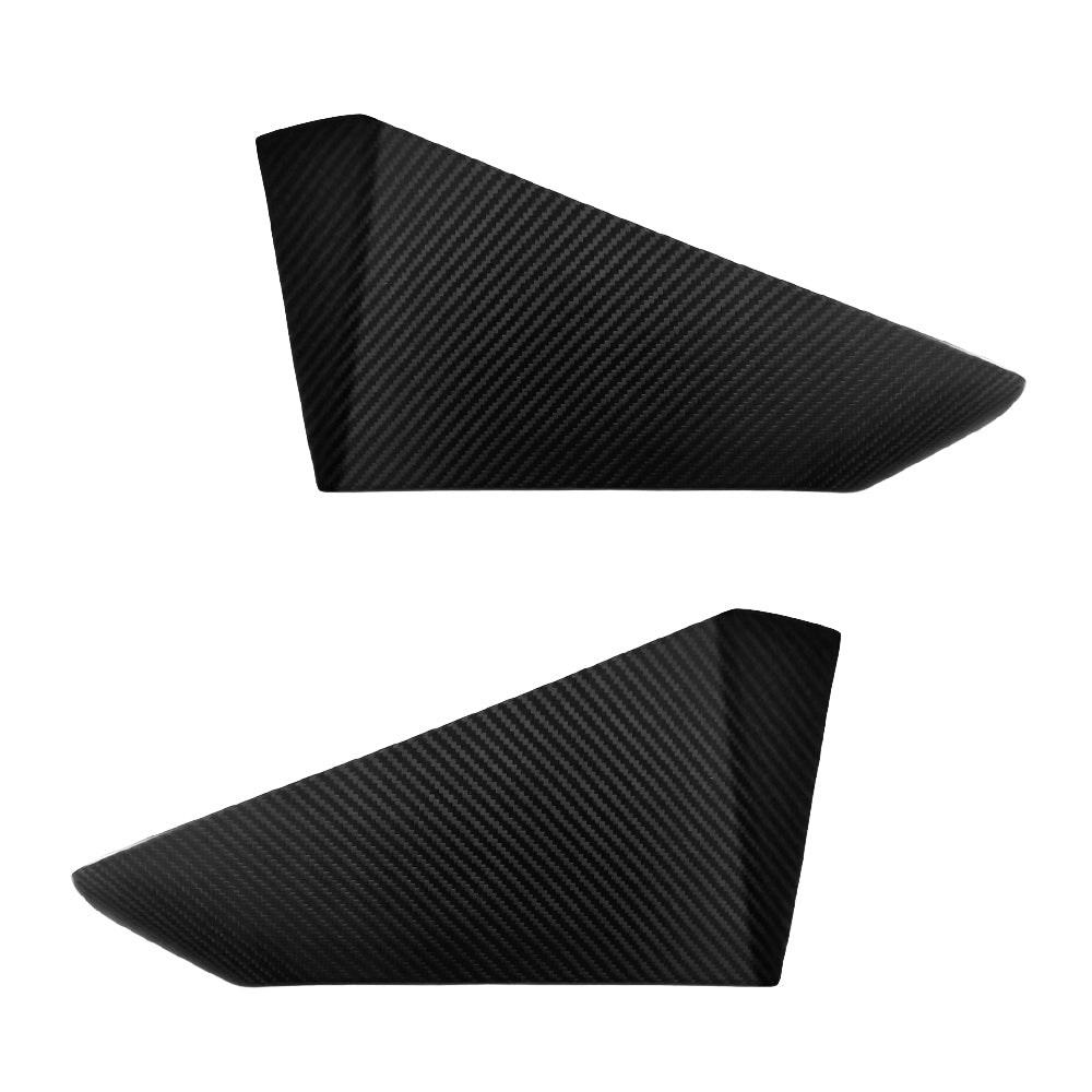 Premium Real Carbon Fiber Tesla Cybertruck Wheel Fairings (Mud Flaps) Overlay Kit - Durable Exterior Upgrade for Enhanced Style & Protection - Perfect for Off-Roading, Daily Driving & Car Shows