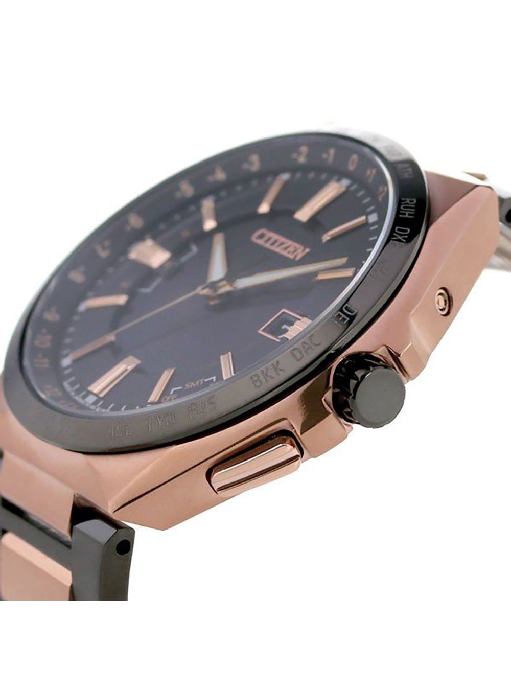 CITIZEN ATTESA ACT LINE CB0215-77E Men's Solar-Powered Watch - Japanese JDM Made - Stainless Steel, Water Resistant - Perfect for Business & Casual Wear