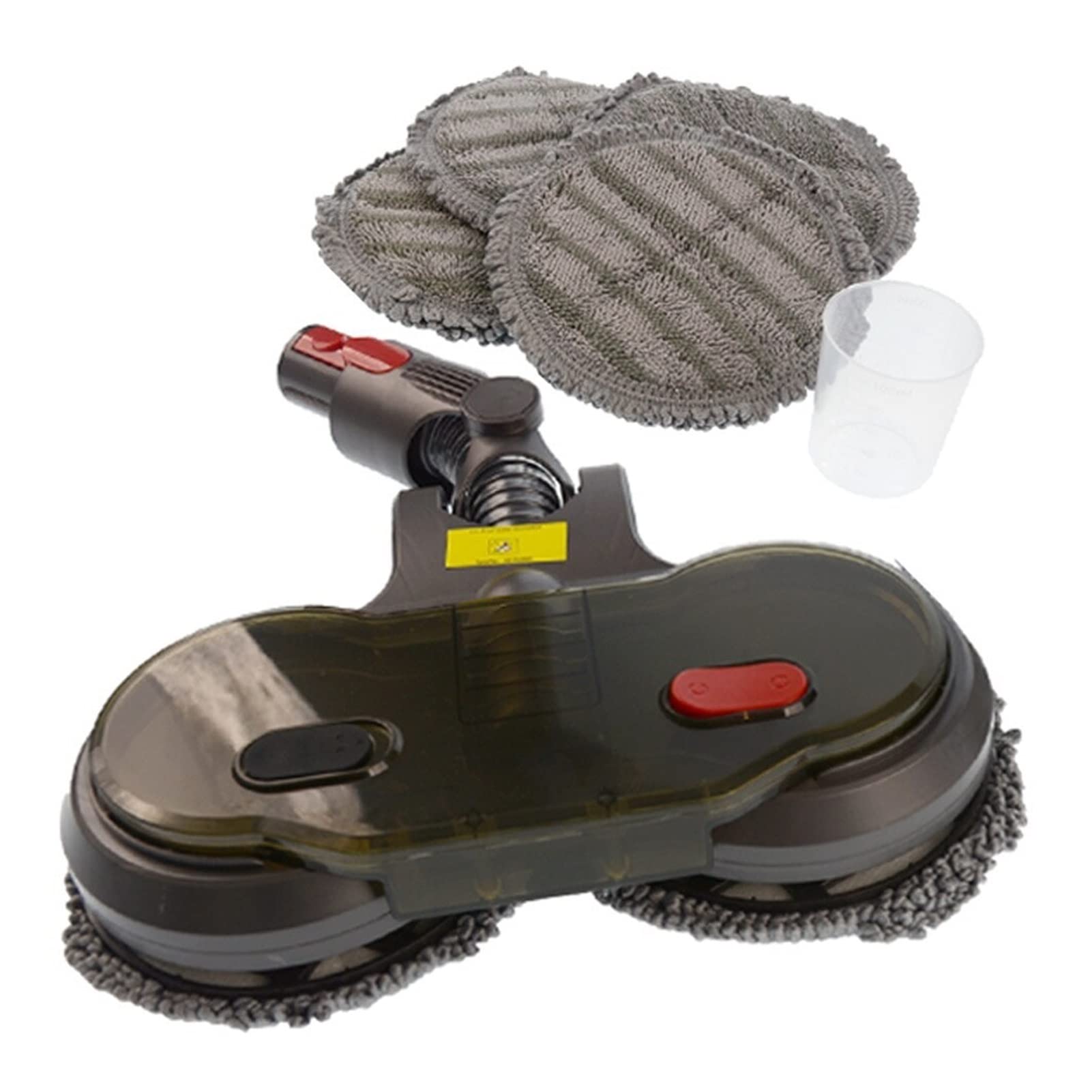 VIGANAN Wet Dry Vacuum Cleaner Mop Attachment with Water Tank - Compatible with Dyson V6 V7 V8 V10 V11 Series - Electric Floor Cleaner for Hardwood Tile & Carpet - Perfect for Home Office Cleaning