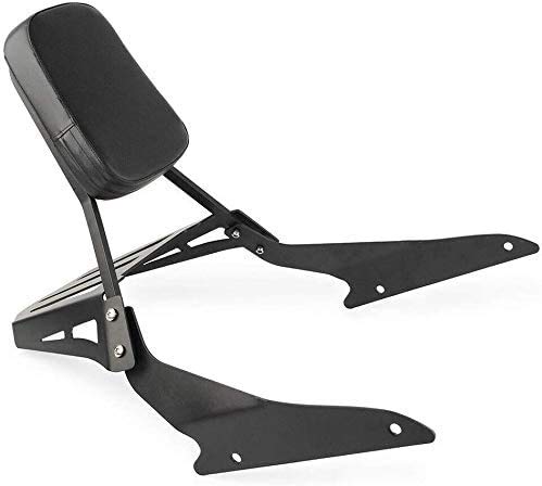 Sissy Bar Backrest with Luggage Rack for Suzuki Boulevard M109R M109R2 M109RZ Limited Boss - Motorcycle Passenger Comfort & Storage Solution for Long Rides & Touring