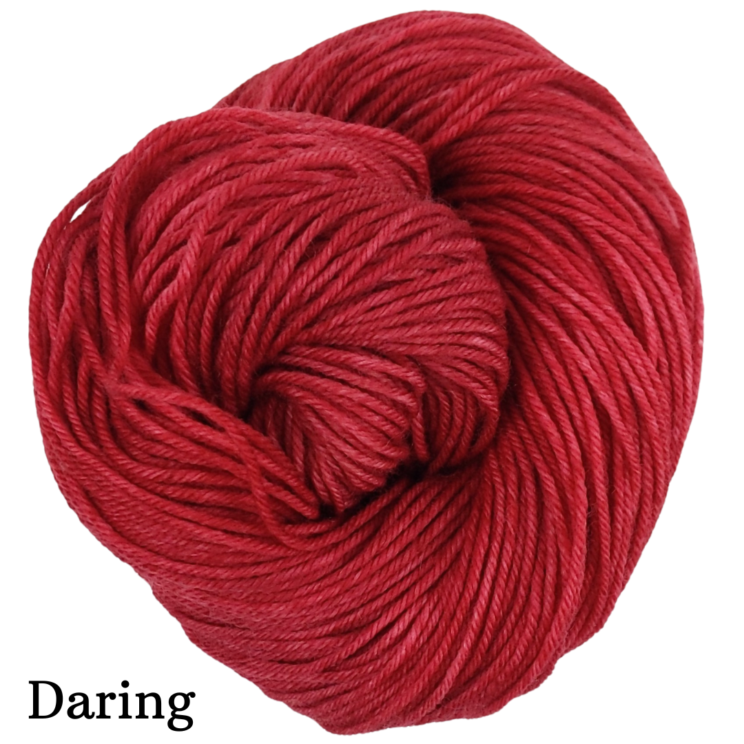 Knitcircus Yarns - Premium Hand-Dyed Heartbreak Semi-Solid Skeins | Custom Order Yarn for Knitting & Crocheting Projects