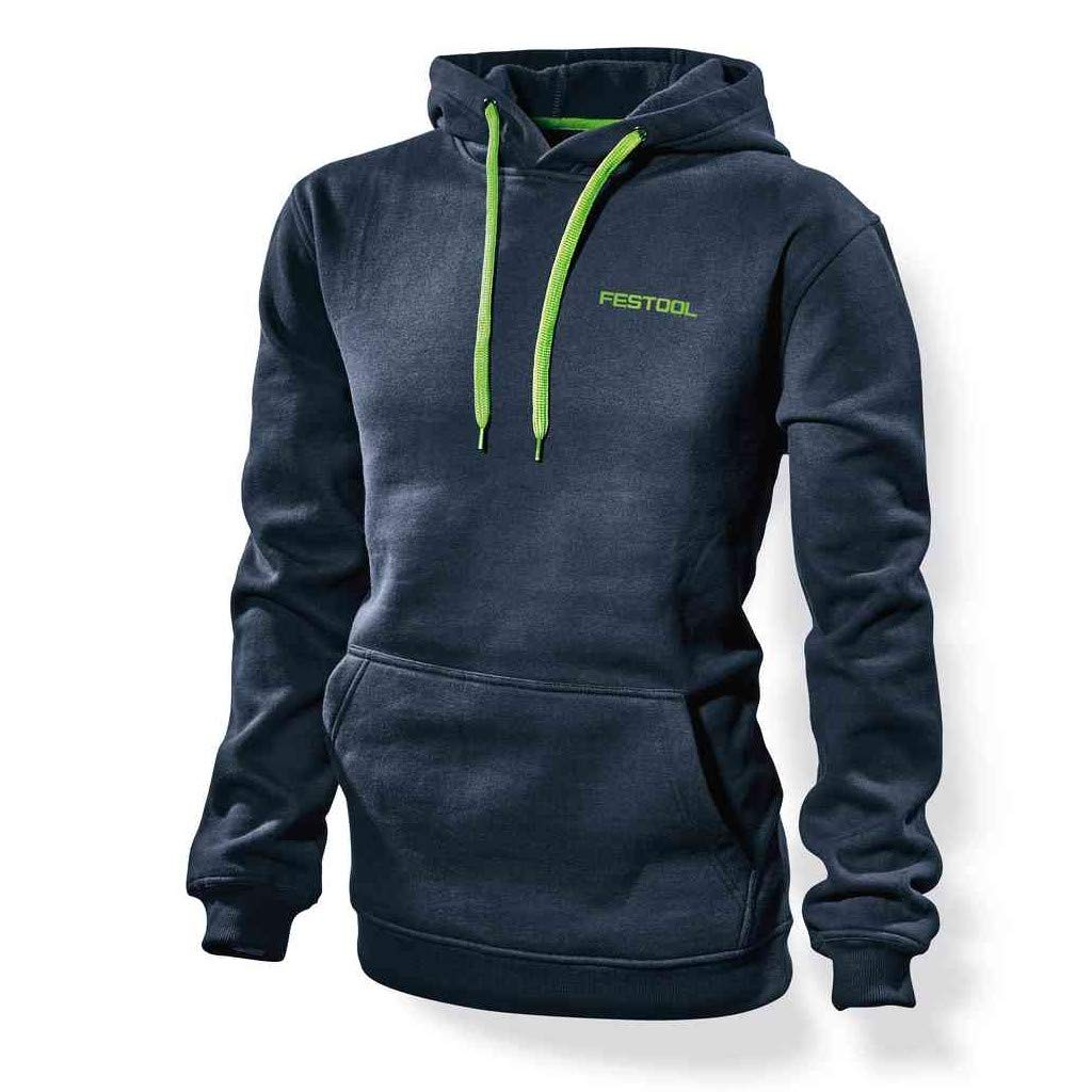 Festool 201302 Multi-Colour Large Hoodie - Comfortable Workwear for Construction & DIY Projects - Perfect for Cold Weather Job Sites & Outdoor Activities