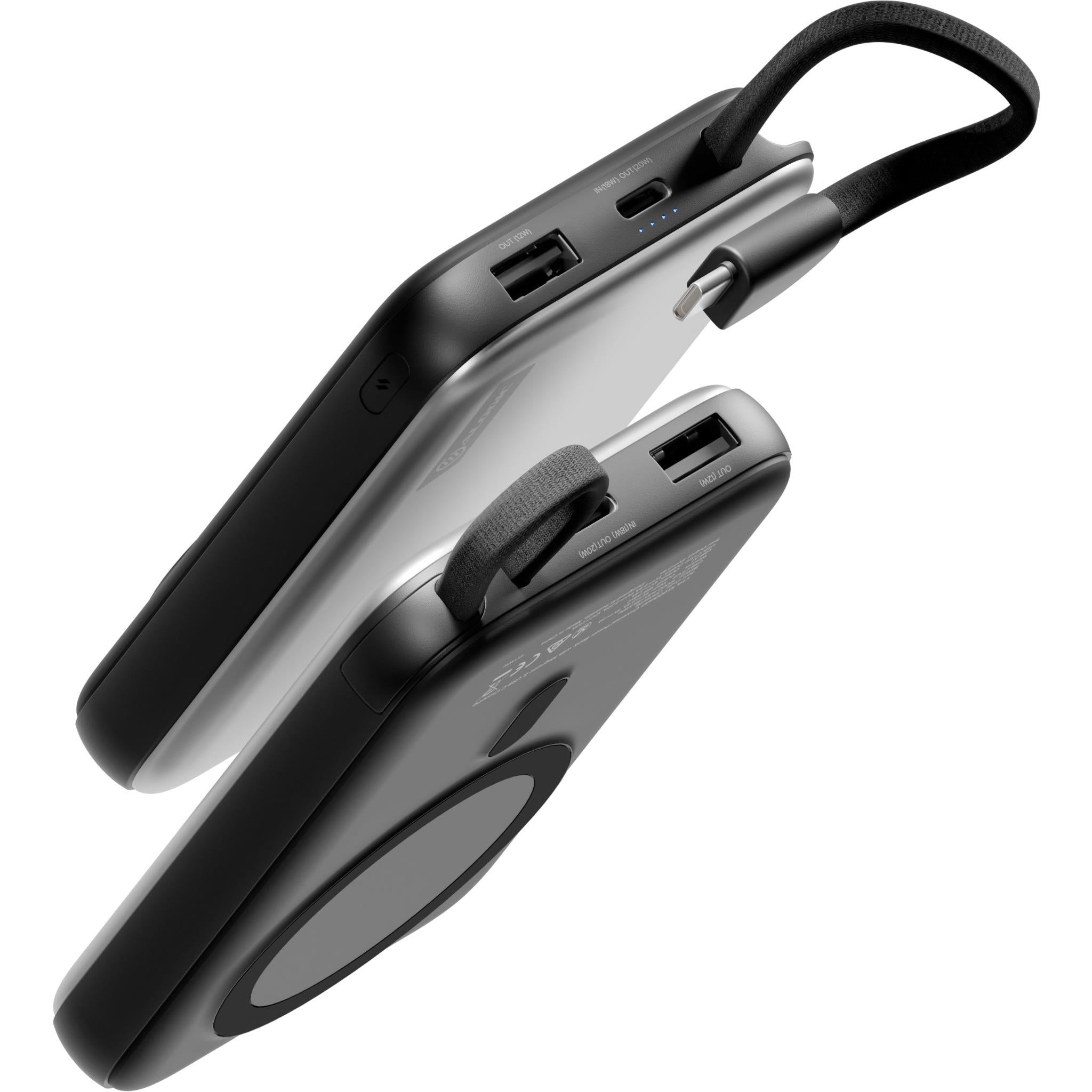 ALOGIC Link 10,000mAh Magnetic Wireless Power Bank with USB-C Fast Charging - Portable Charger for iPhone, Android, AirPods & More - Perfect for Travel, Camping & Emergency Power Backup