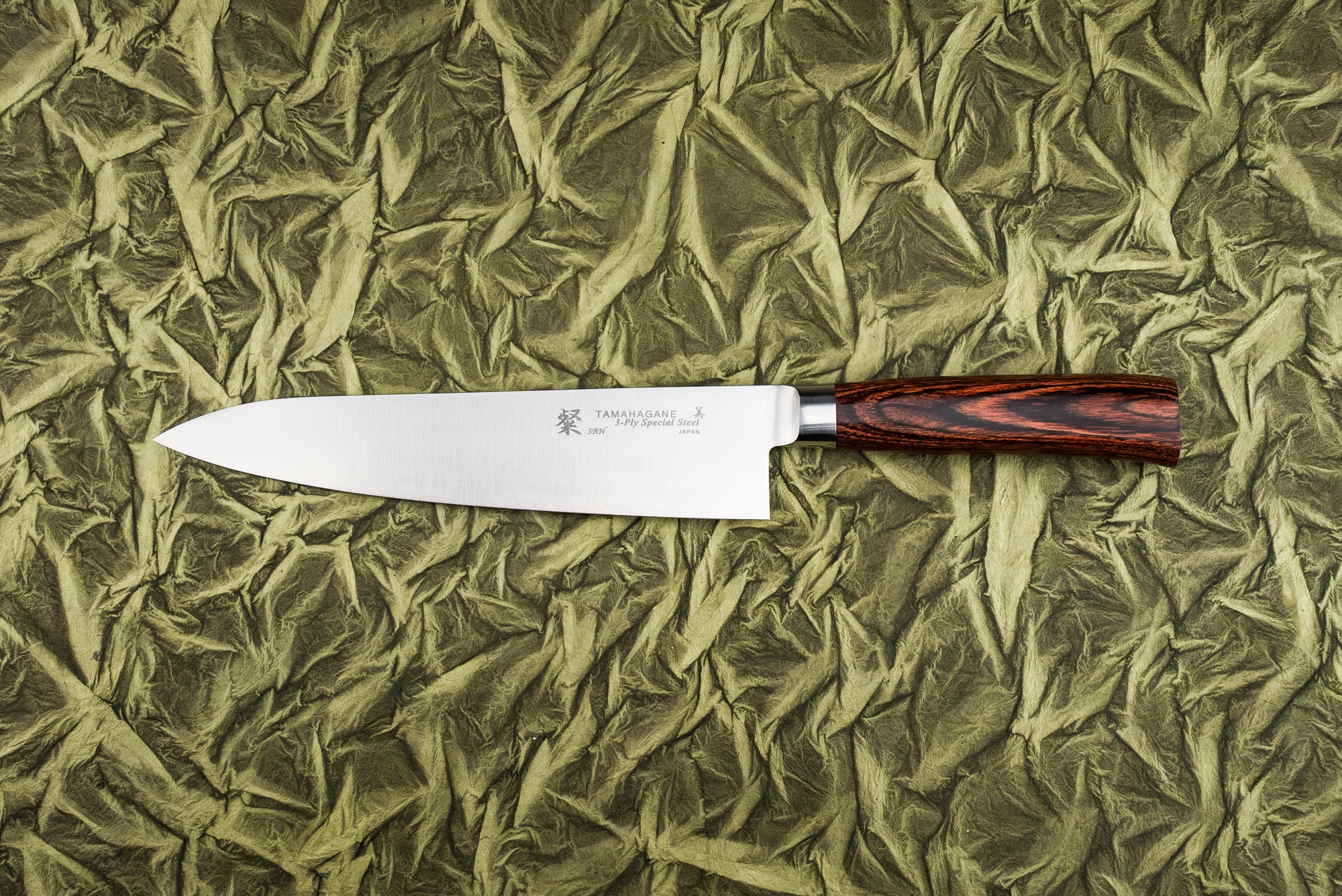 Premium Tamahagane Japanese Chef Knife 210mm Gyuto - High Carbon Steel Blade for Professional Cooking, Slicing, and Meat Cutting - Perfect for Home Chefs & Culinary Enthusiasts