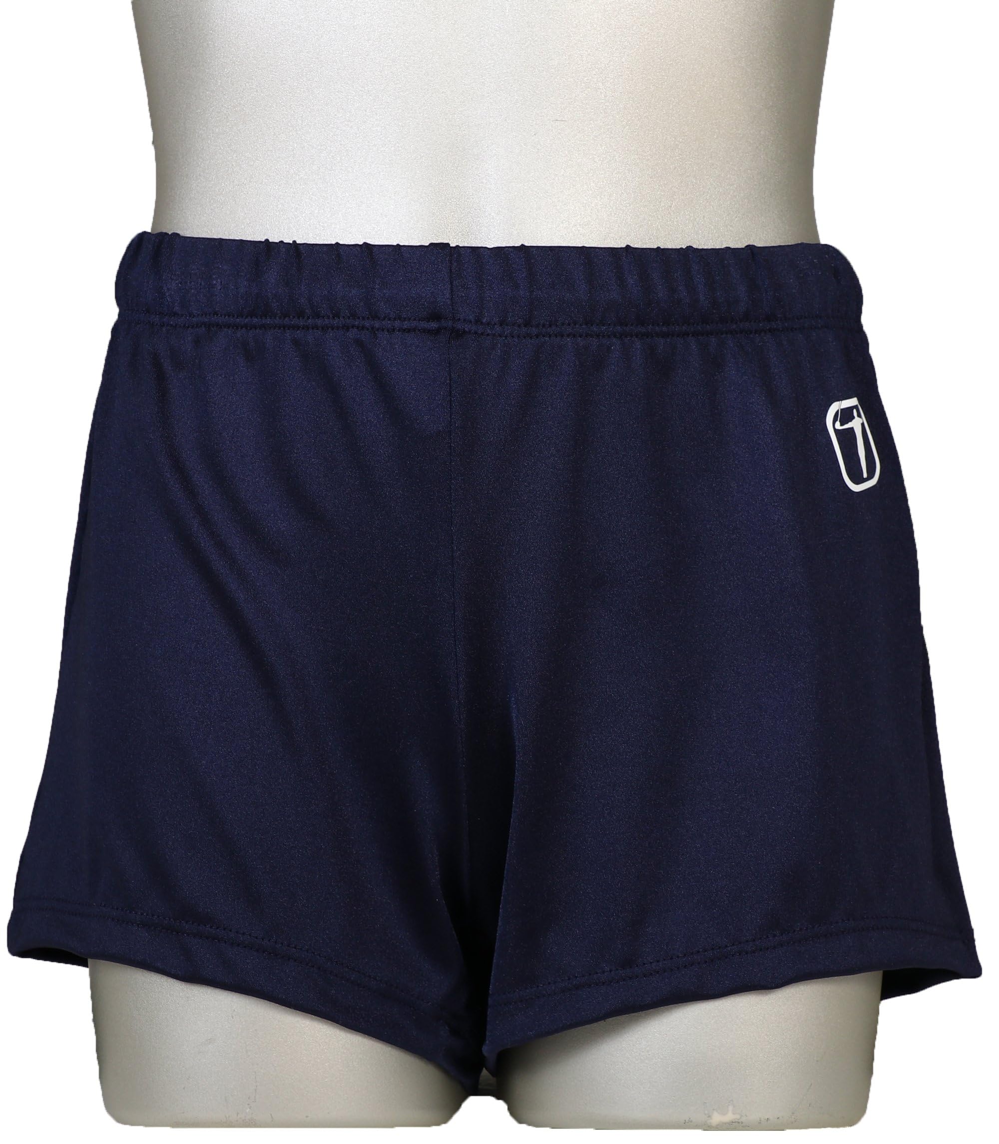Snowflake Designs Boys and Mens Gymnastics Shorts - Breathable Athletic Shorts for Gymnastics & Workouts - Multiple Colors - Perfect for Training, Competitions & Casual Wear