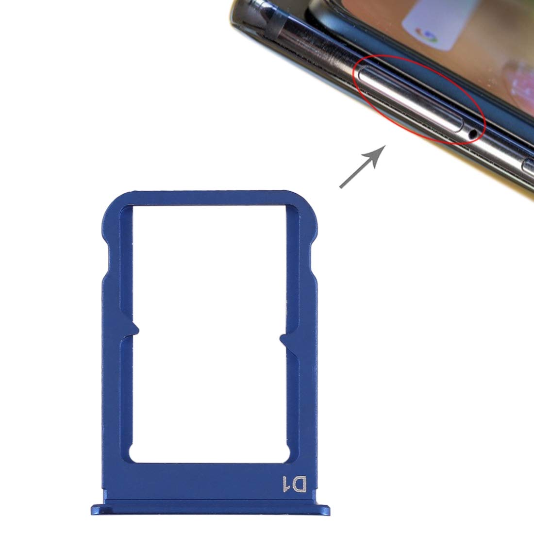 Original Xiaomi SIM Card Tray Replacement for Mi Mix 3 - Premium Quality Spare Parts - Perfect for Phone Repair & SIM Card Replacement at Home or Office