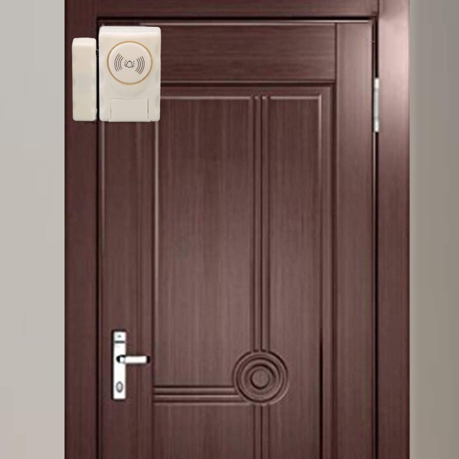 105dB Door Window Entry Alarm - Magnetic Sensor Security Alarm for Home, Office & Apartment | Easy to Install & User-Friendly | Ideal for Home Security, Vacation Safety & Child Protection