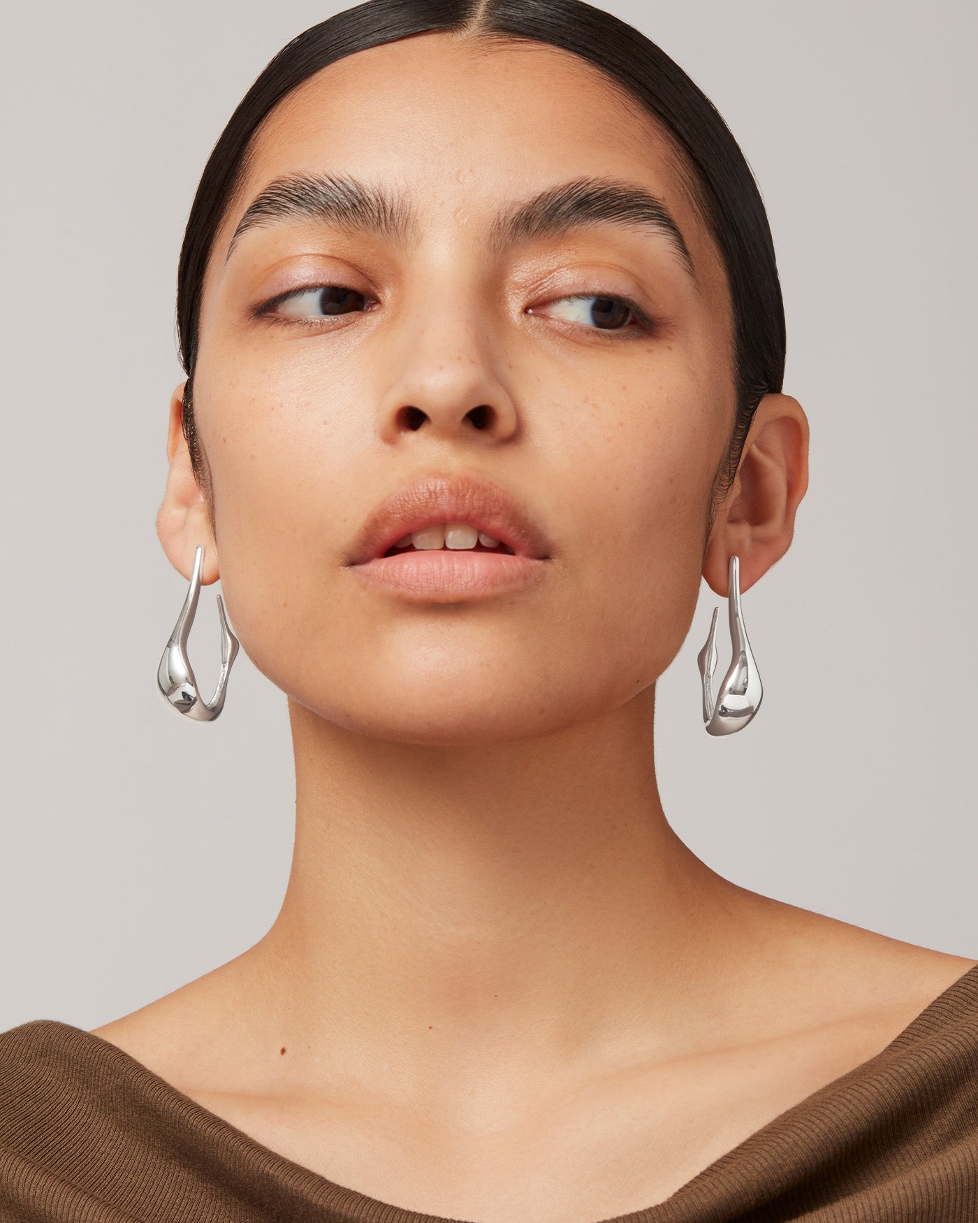 Colette Medium Hoop Earrings for Women - Gold & Silver Fashion Jewelry - Perfect for Everyday Wear, Parties & Gifts
