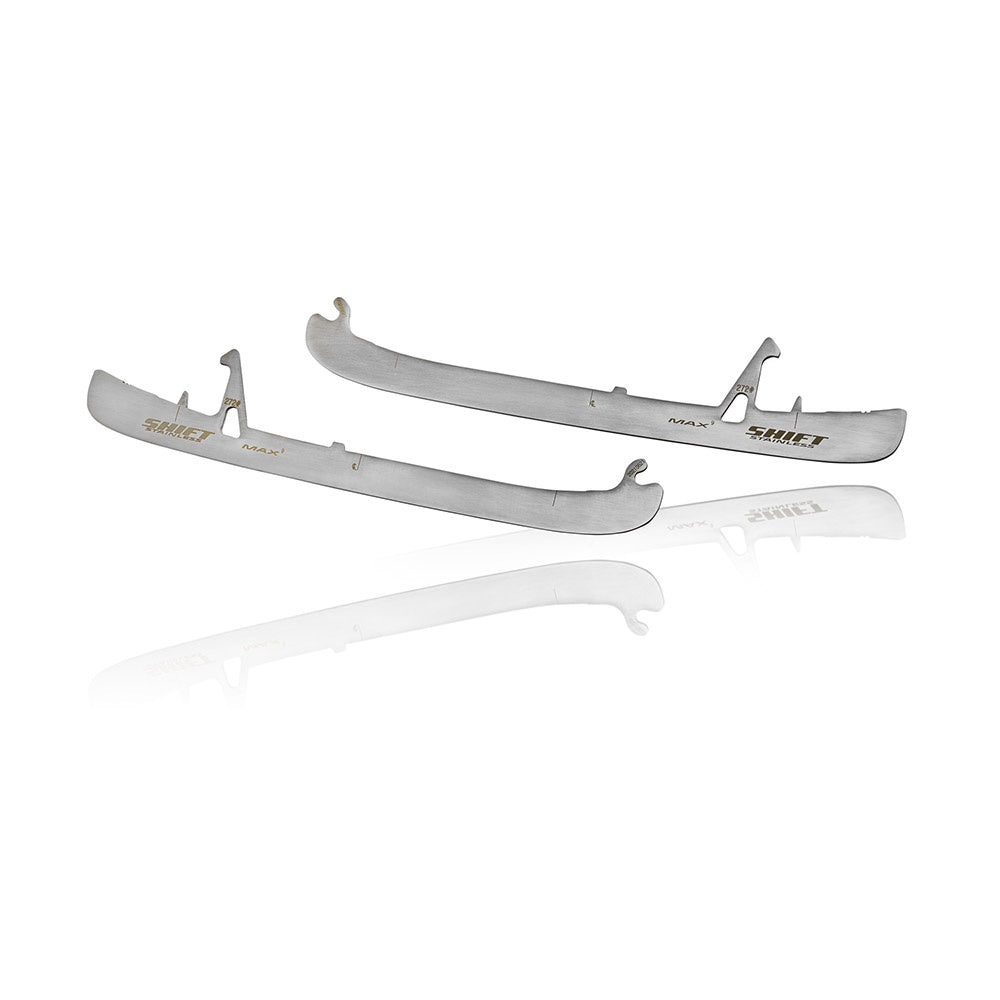 TRUE Shift Max Ice Hockey Skate Replacement Steel Runners - Professional Grade Blades for Enhanced Performance on Ice - Perfect for Hockey Training, Games, and Competitive Play