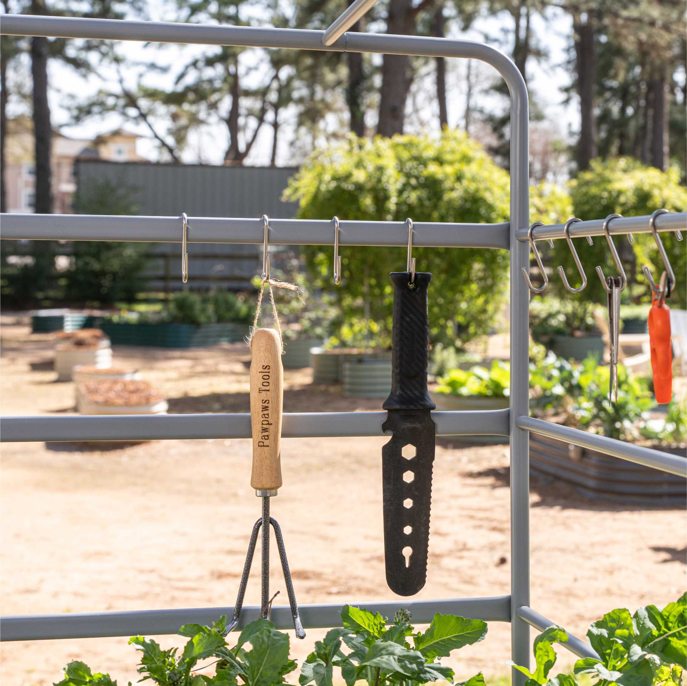 4 in 1 Trellis and Cover System for Raised Garden Beds - Perfect for Plant Support, Pest Protection, and Vertical Gardening in Backyards