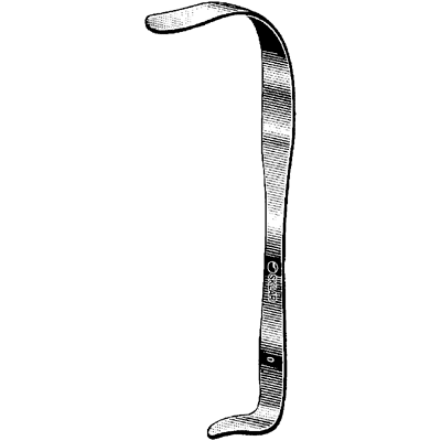 Deaver Retractor #0 9 60 3090 - Surgical Instrument for Abdominal and Thoracic Procedures - Ideal for Operating Rooms and Medical Facilities