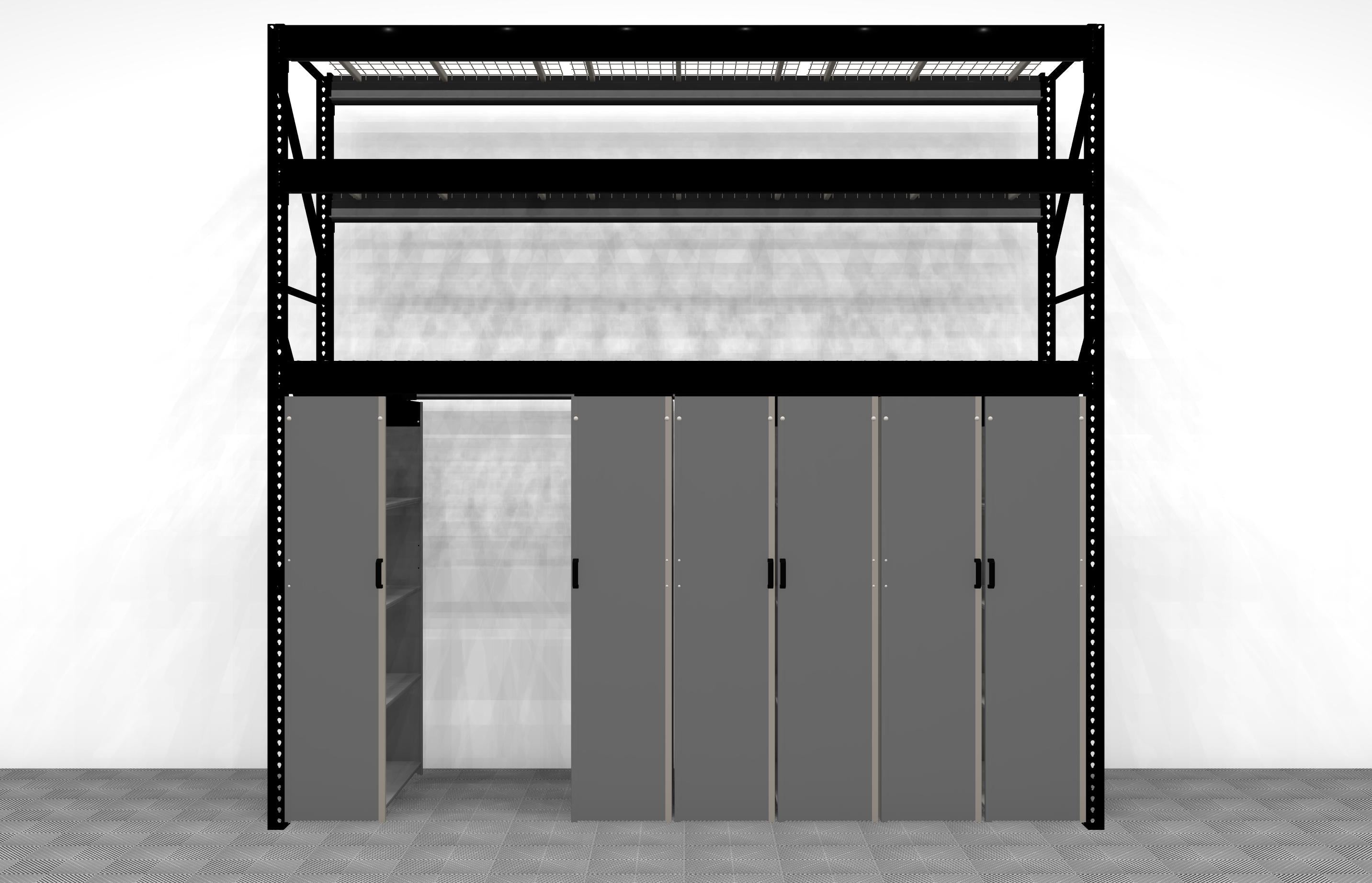 Levrack Heavy Duty Storage Shelving Units - Durable Metal Shelves for Garage, Warehouse & Home Organization