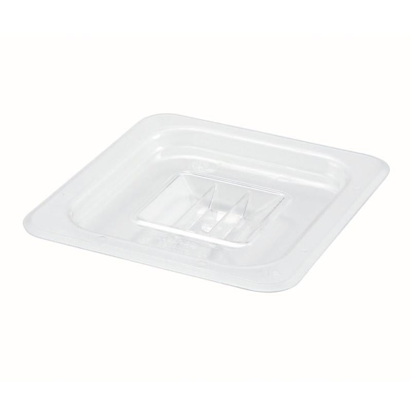 Nella 1/6 Size Clear Food Pan Cover - Durable Plastic Lid for Commercial Kitchen, Buffet, Catering & Food Storage - Perfect for Restaurants, Cafeterias & Food Service Businesses