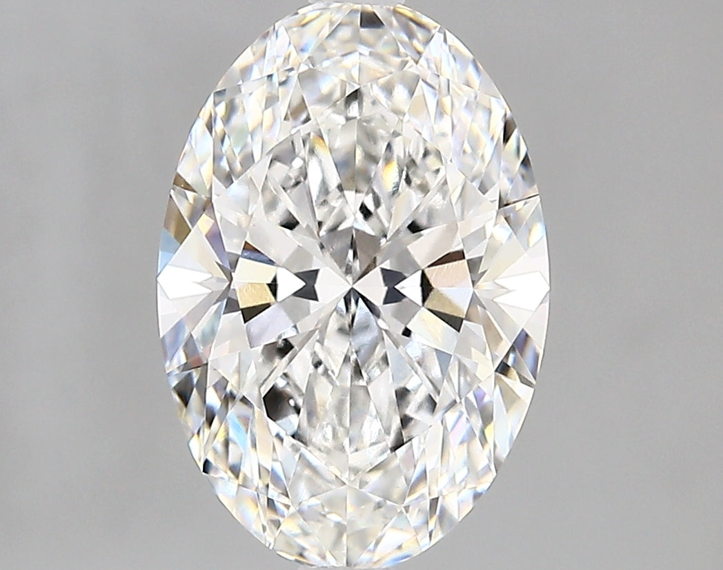 3.0 Carat Oval Lab Grown Diamond - GIA Certified, D Color, VVS1 Clarity - Perfect for Engagement Rings & Anniversary Jewelry