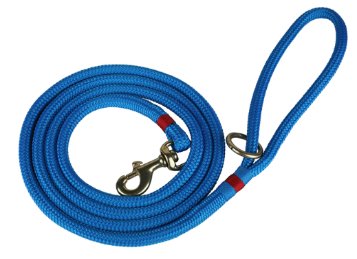 Premium Maine Dock Line Dog Leash - Durable & Adjustable Rope Lead for Boating, Hiking & Outdoor Adventures (Assorted Colors)