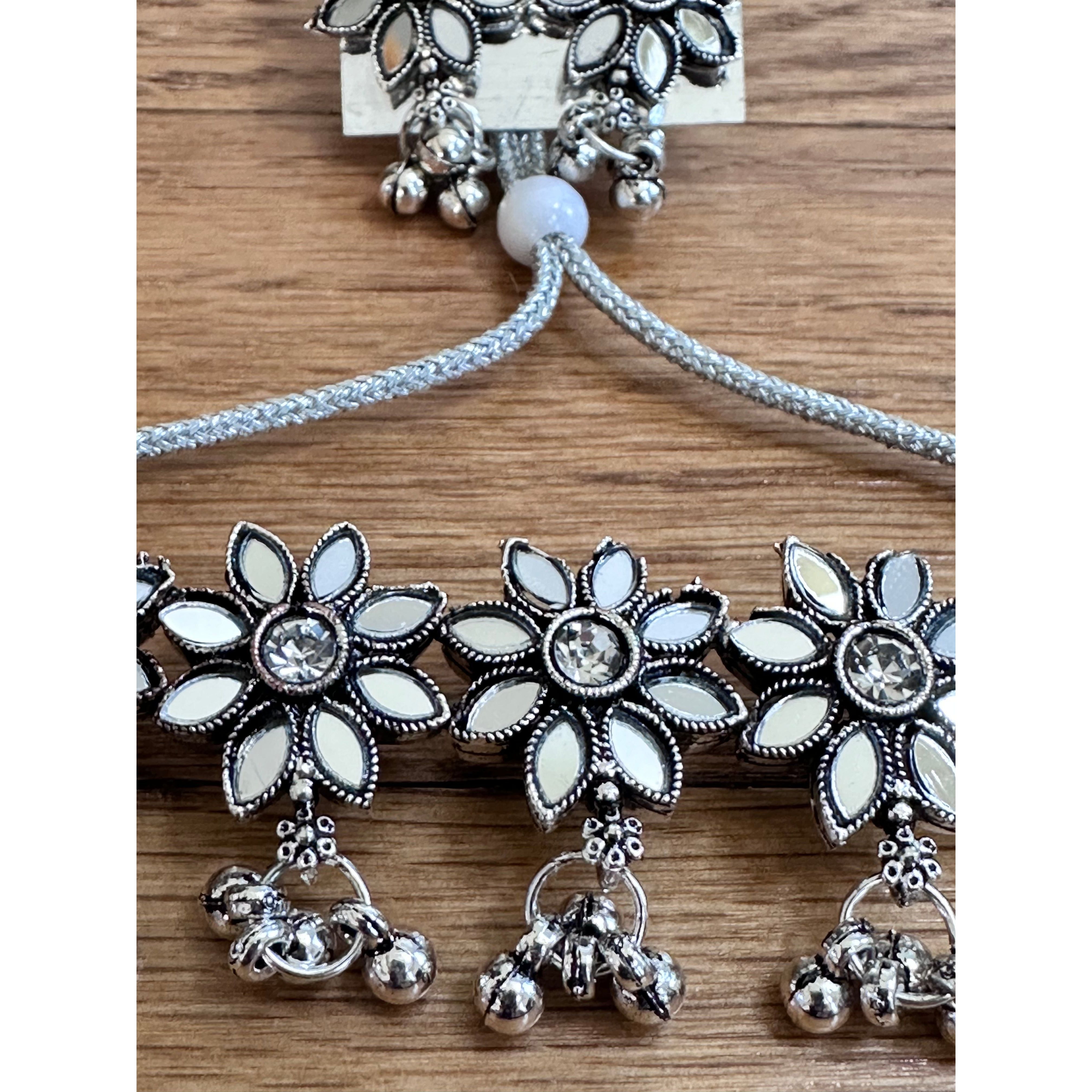 Elegant Choker Necklace Set with Matching Earrings - Perfect for Parties, Weddings & Date Nights | Women's Fashion Jewelry Gift