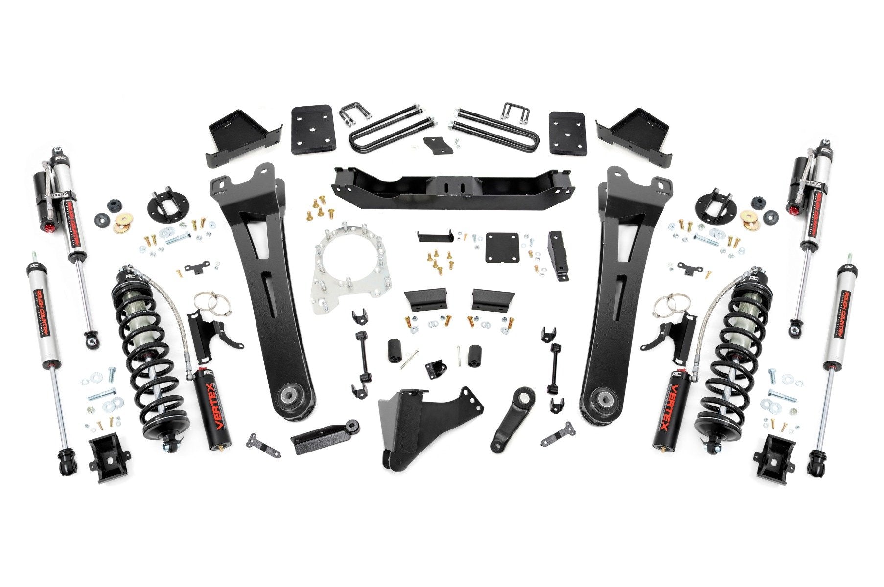 6 Inch Lift Kit with Radius Arms - No OVLD - C/O Vertex Compatible with Ford F-250/F-350 Super Duty (2017-2022) - Model 55859 - Perfect for Off-Roading & Truck Customization