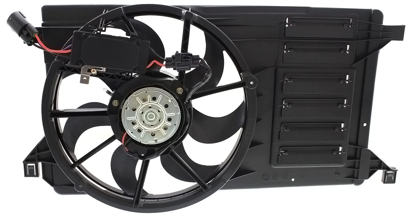 Evan Fischer Radiator Cooling Fan Replacement for 2010-2013 Mazda 3 | Compatible with 2010 Mazda 3 Sport & 2012-2013 Mazda 3 Sport | OEM Part #MA3115144 | Perfect for Engine Overheating Prevention & Summer Driving