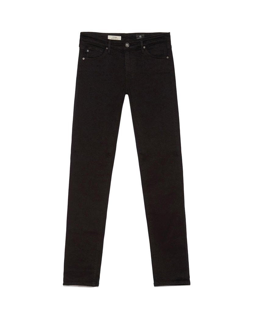 AG JEANS Prima Jean Super Black - High Waist Skinny Jeans for Women | Stretch Denim Pants | Perfect for Casual Wear, Office & Night Out
