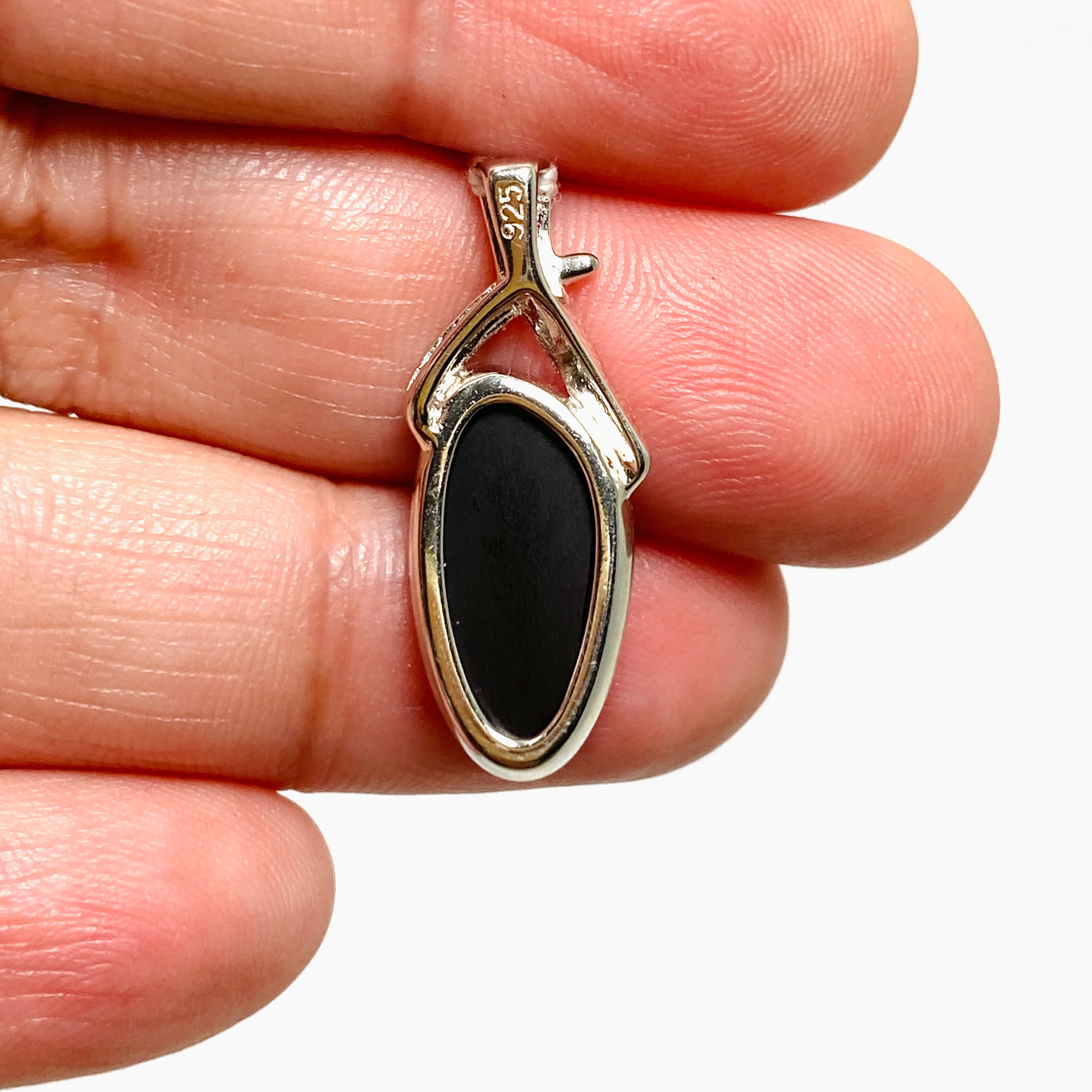 Australian Opal Triplet Freeform Cabochon Pendant in Decorative Sterling Silver Setting - GPJ17 | Elegant Jewelry for Women, Gift for Her, Birthday & Anniversary Present
