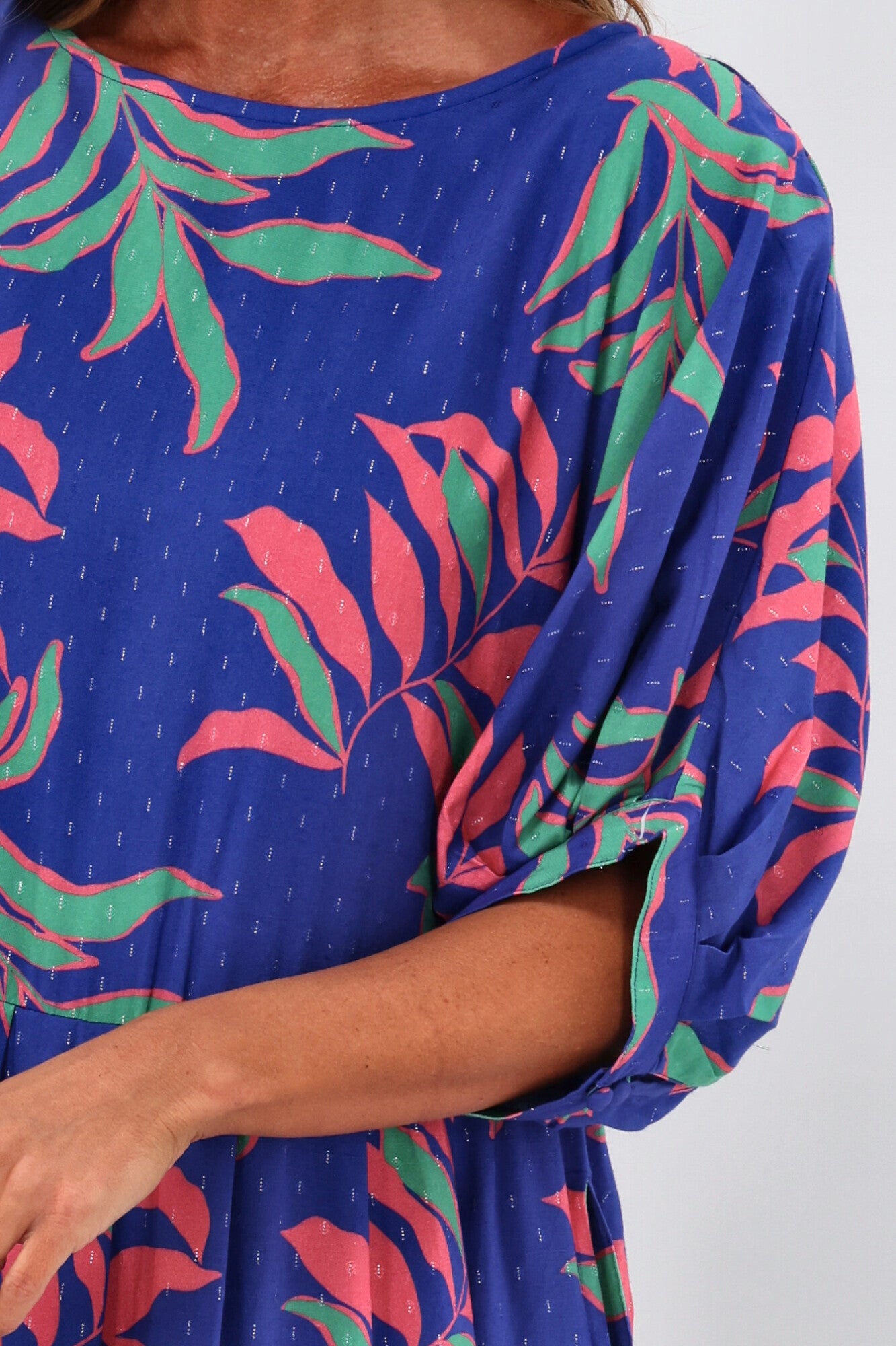 Elm Leilani Dress - Lani Tropical Print Floral Summer Dress for Women | Beach Vacation, Party, and Casual Wear