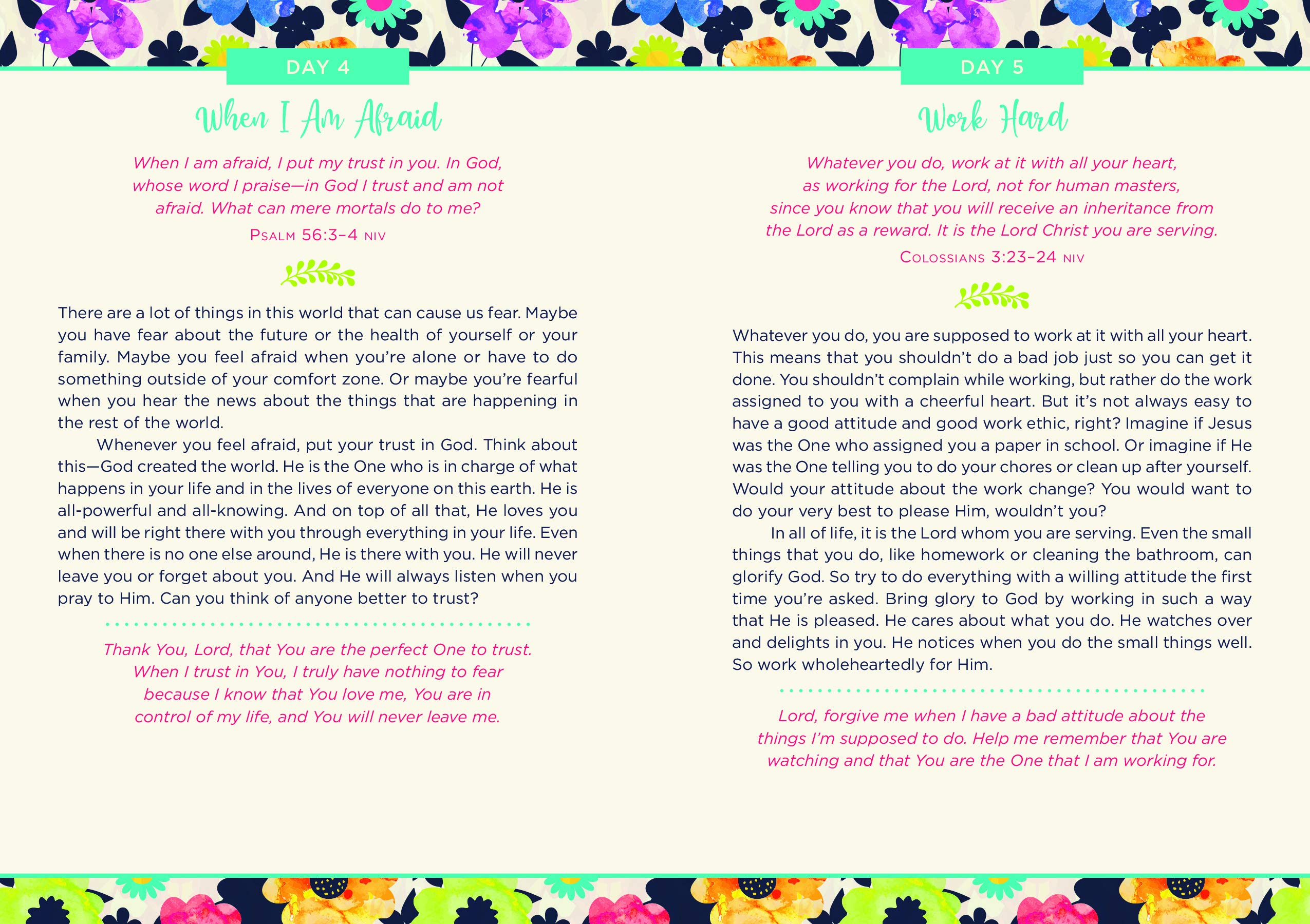 3-Minute Devotions for Teen Girls - Daily Faith Boost