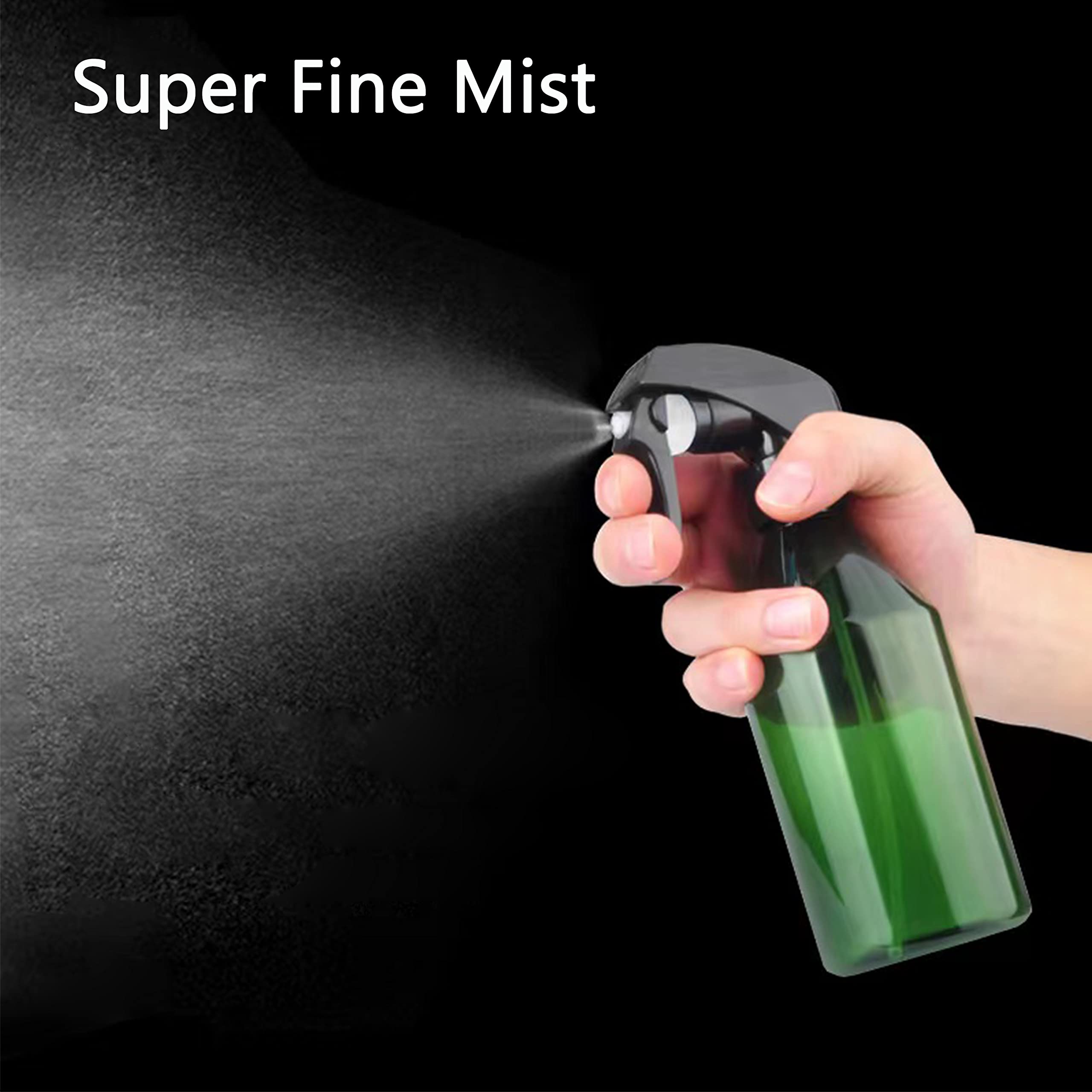 Tennedriv 10oz Green Plant Mister Spray Bottle - BPA Free Water Sprayer for Succulents, Flowers, Indoor Plants & Cleaning Solutions | Perfect for Gardening, Home Cleaning & Pet Care
