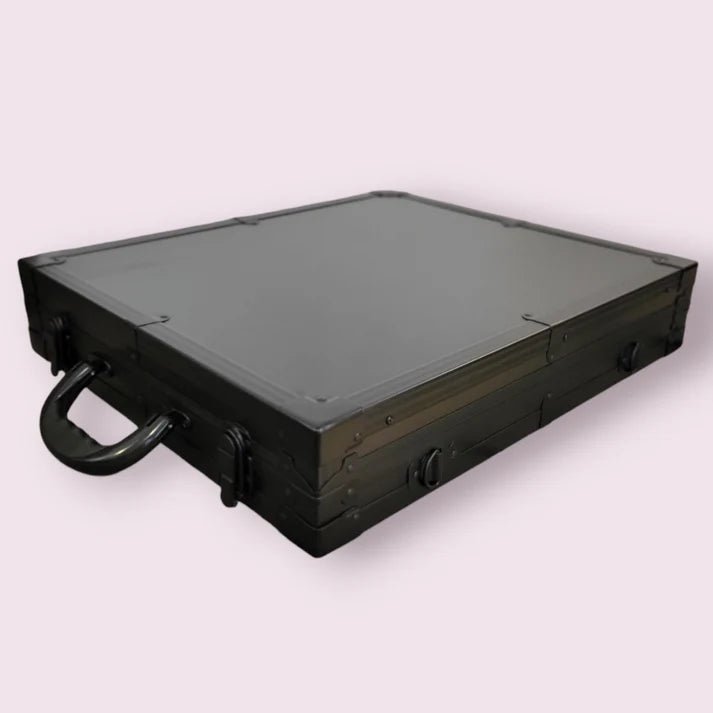 Professional Face Painters Design - THE FLAT OUT CASE | Premium Quality, Durable & Lightweight | Perfect for Halloween, Cosplay & Face Painting Events