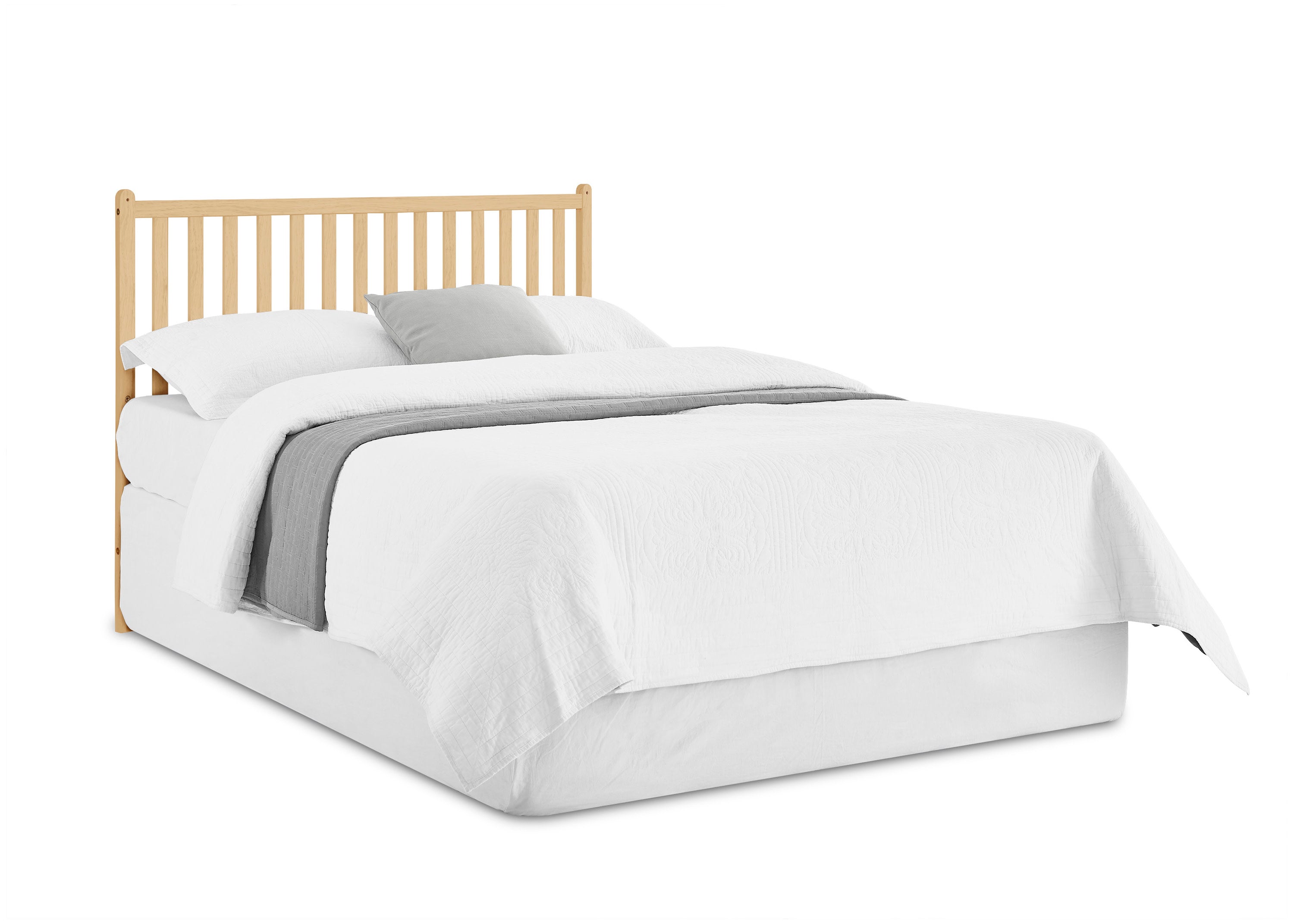 Heartland 4-in-1 Convertible Baby Crib - Toddler Bed, Daybed & Full-Size Bed - Safe Nursery Furniture for Newborn to Adult - Perfect for Baby Rooms, Daycare Centers & Guest Bedrooms