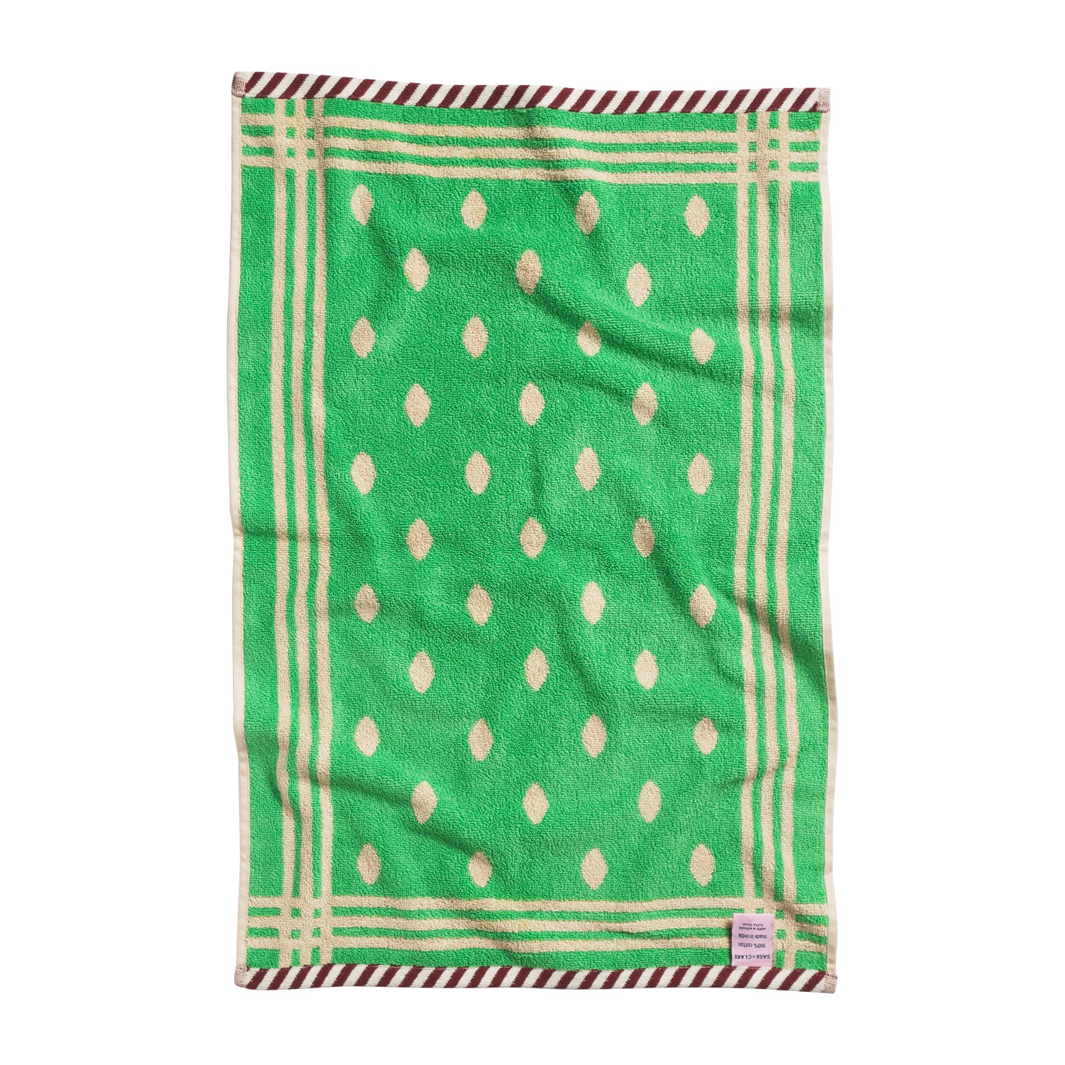 Premium Palermo Hand Towel in Chai Color - Soft, Absorbent & Quick-Drying for Kitchen, Bathroom & Spa Use