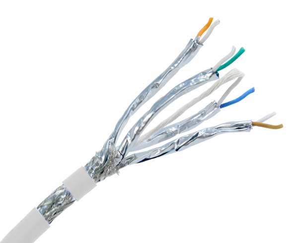 High-Speed CAT8.1 Ethernet Cable 40Gbps, 23AWG Solid Copper, CMR Rated, Dual Shielded S/FTP - Perfect for Gaming, Streaming & Office Networks