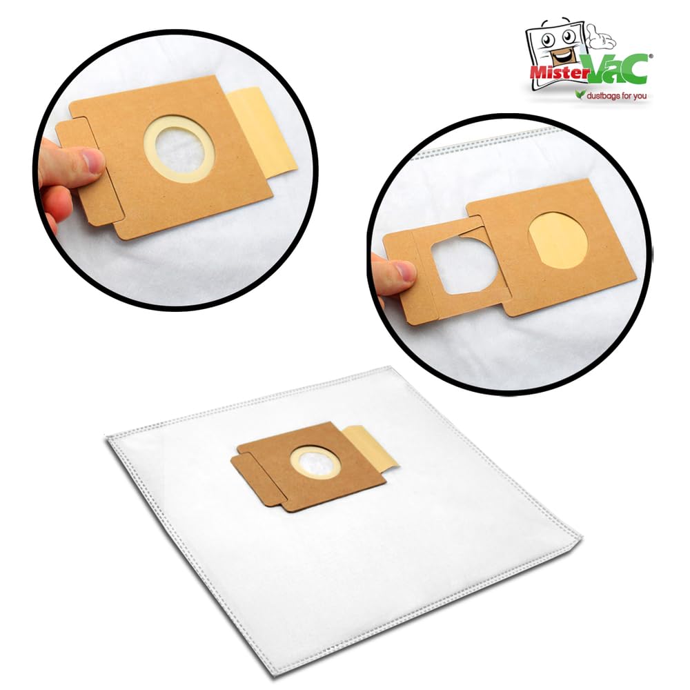 40-Pack Replacement Vacuum Cleaner Bags - Compatible with EIO EIO Vivo 1600 ECO 2 | Dust-Free Home Cleaning Solution for Pet Hair, Allergies & Daily Maintenance