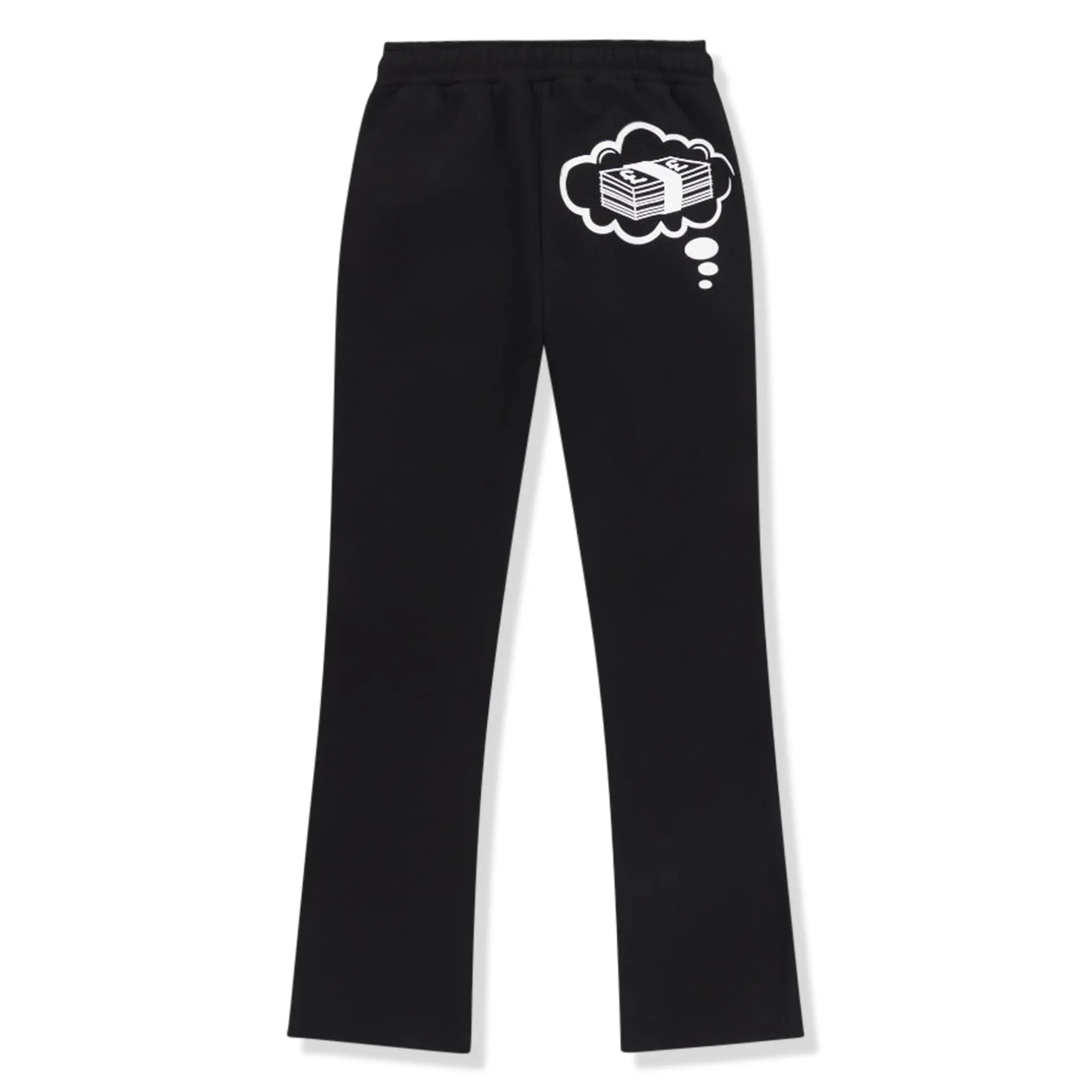 Fully Paid Dreams Black and White Joggers - Comfortable Athletic Pants for Men & Women - Perfect for Running, Gym Workouts and Casual Wear