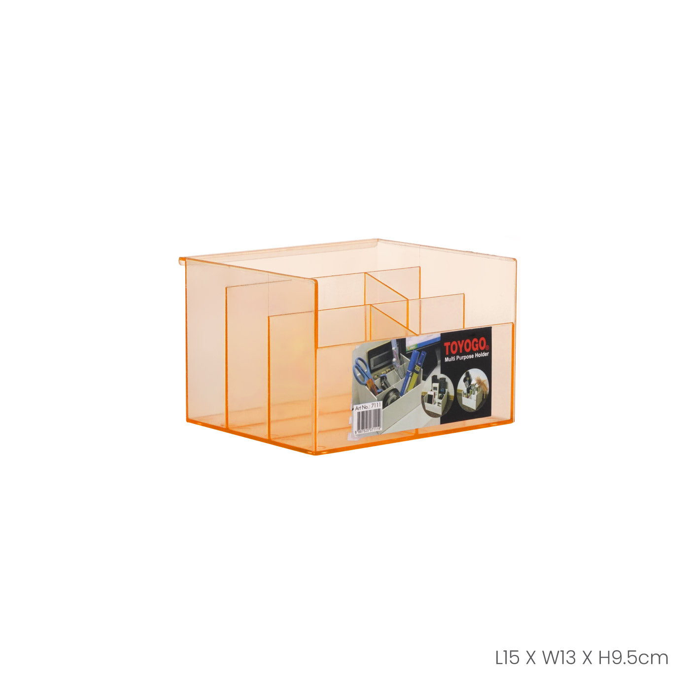 TRANSLUCENT ORANGE (7111-TOR)