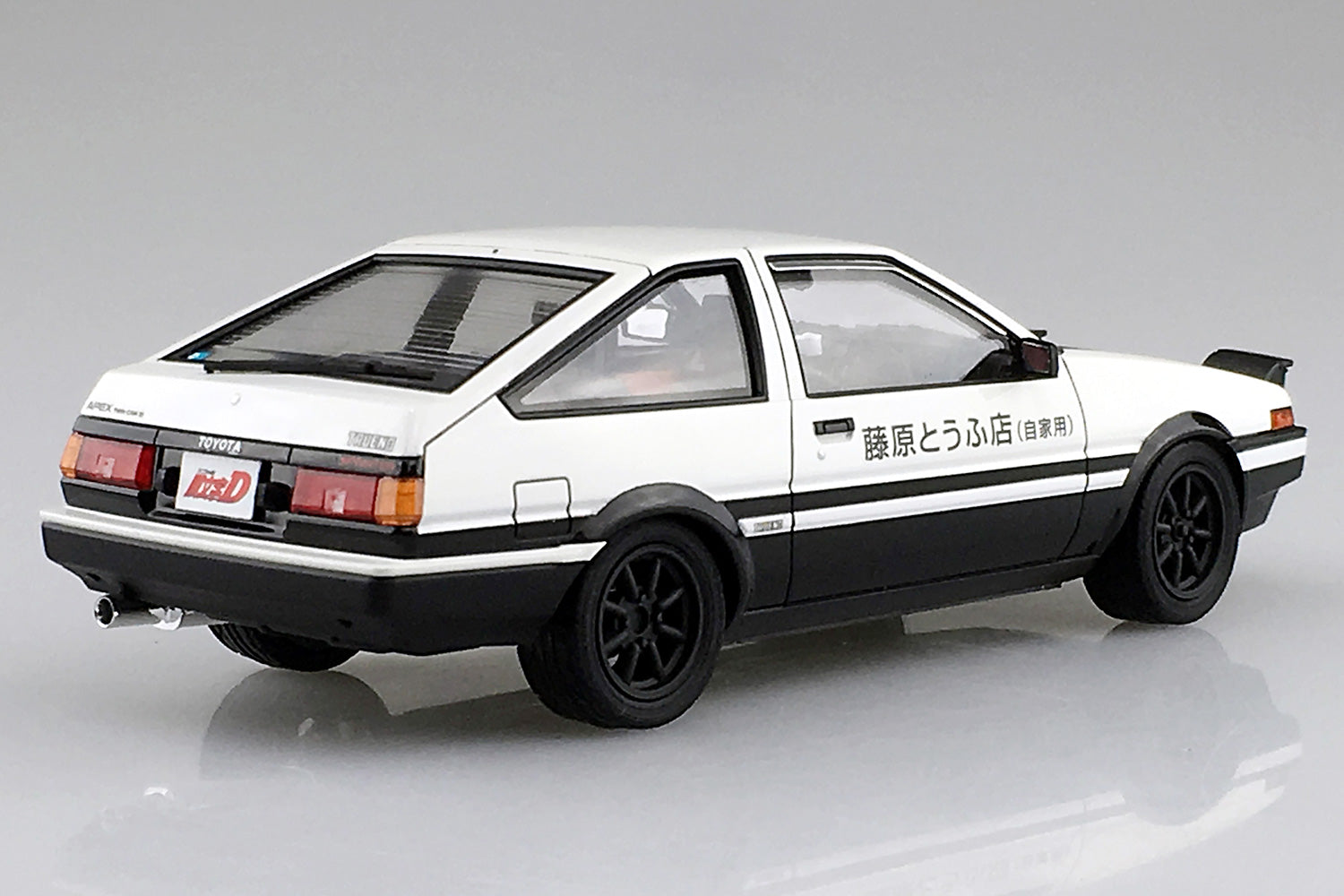 1/24 Scale Aoshima Initial D Takumi Fujiwara Toyota AE86 Trueno Model Kit - Comic Vol 37 Version | Perfect for Anime Fans & Car Enthusiasts | Great for Display, Collection & Gift Giving