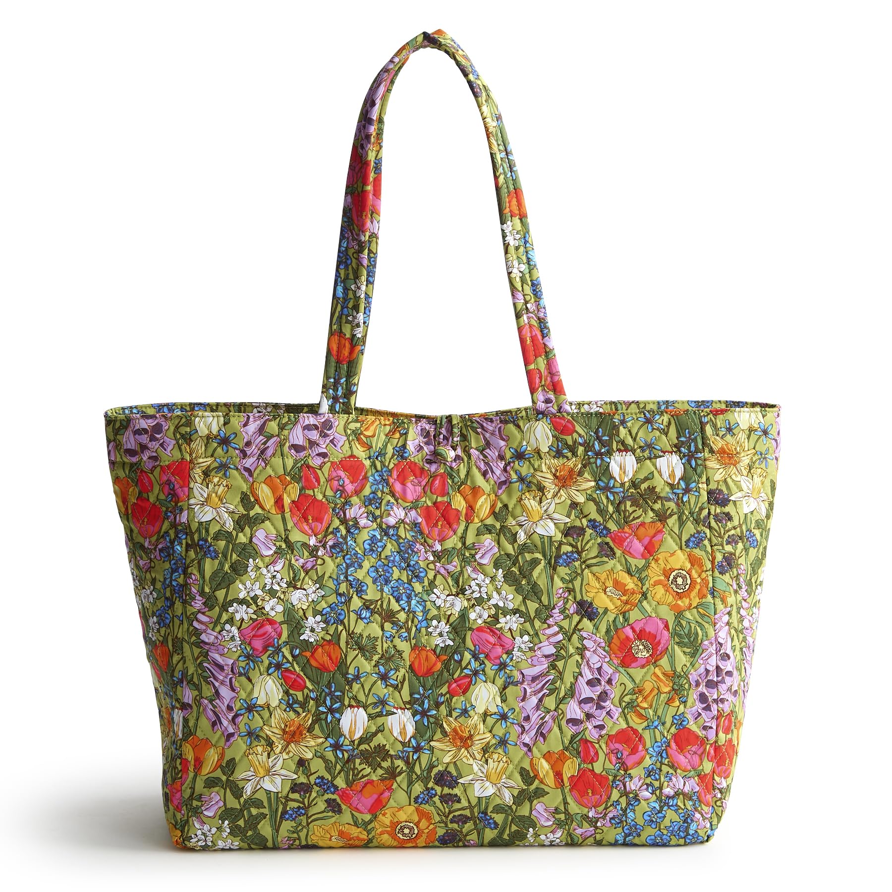 Vera Bradley Premium Cotton Hathaway Tote Bag for Women - Stylish & Durable Shoulder Bag for Work, Travel & Shopping