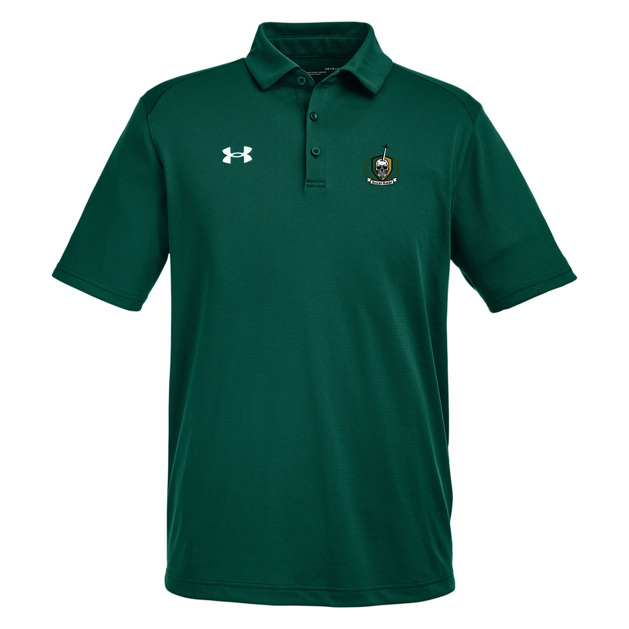 Exiles RFC Tech Polo Shirt - Breathable Quick-Dry Performance Polo for Men - Perfect for Rugby, Golf, and Casual Wear