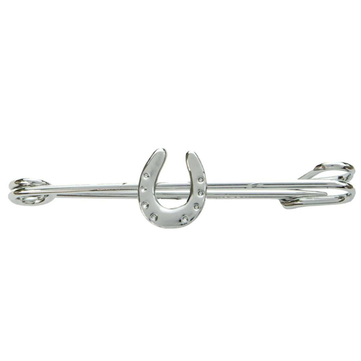 Exselle Plain Horseshoe Stock Pin - Rustic Western Jewelry for Cowboy Boots, Hats & Bags - Perfect for Country Style & Cowgirl Fashion Accessories