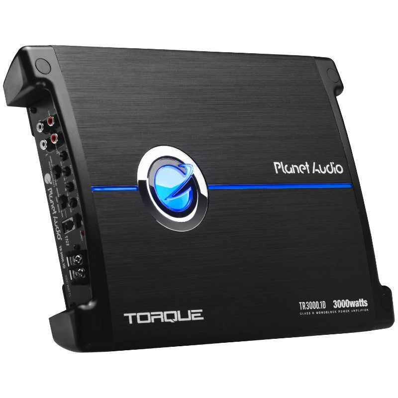 Planet Audio TR3000.1D 3000W Monoblock Car Amplifier - High Power Bass Boost for Subwoofers | Perfect for Car Audio Systems & Custom Installations