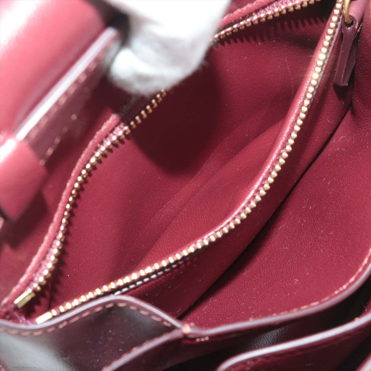 Celine Teen Box Bag in Burgundy - Luxury Crossbody Handbag for Women, Perfect for Date Night & Evening Events