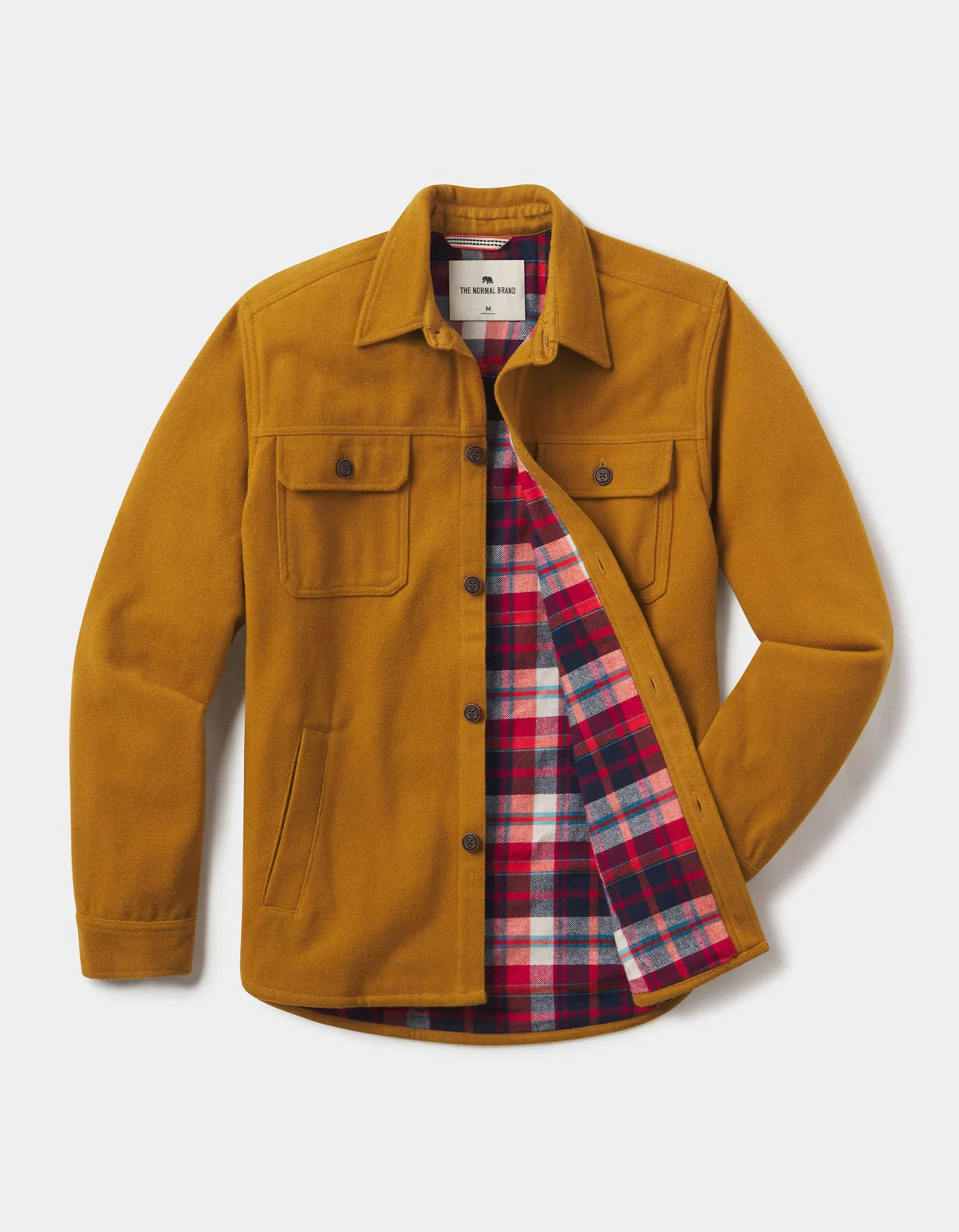 Brightside Flannel Lined Workwear Jacket - Durable Men's Winter Work Coat for Construction & Outdoor Jobs | Warm Lumberjack Style for Cold Weather