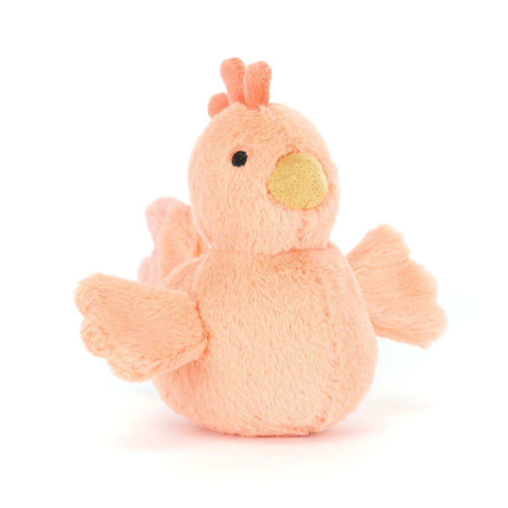 Fluffy Chicken Plush Toy - Soft & Cuddly Stuffed Animal for Kids, Perfect for Gifts, Nursery Decor & Comfort | Ideal for Playtime, Bedtime & Collectors