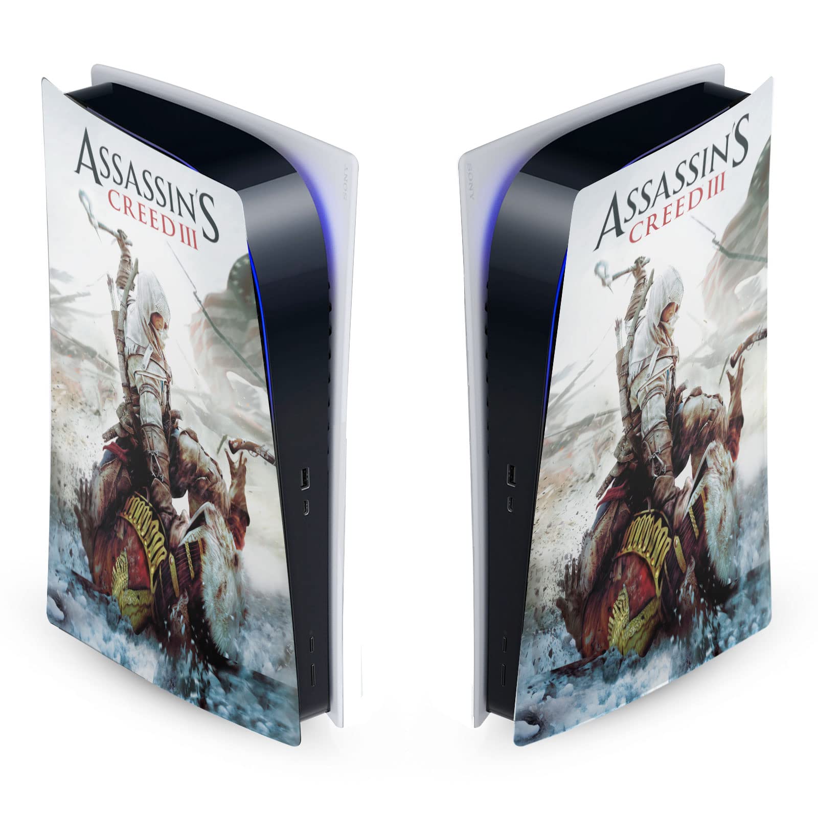 Officially Licensed Assassin's Creed PS5 Skin - Matte Vinyl Decal Cover Compatible with Sony PlayStation 5 & PS5 Digital Edition - Gaming Accessories for Enhanced Console Protection & Style - Perfect for Gamers & Collectors
