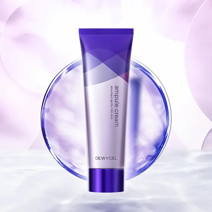 DEWYCEL Ampule Cream 80ml - Intensive Hydrating & Anti-Aging Face Moisturizer for Dry Skin - Perfect for Night Care & Daily Skincare Routine