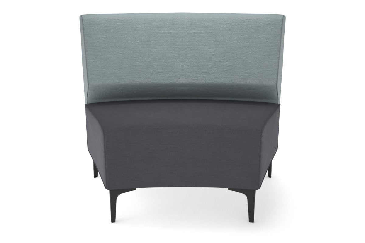 Mondo Round Big Back Lounge Chair - Comfortable Modern Living Room Seating for Relaxing and Entertaining